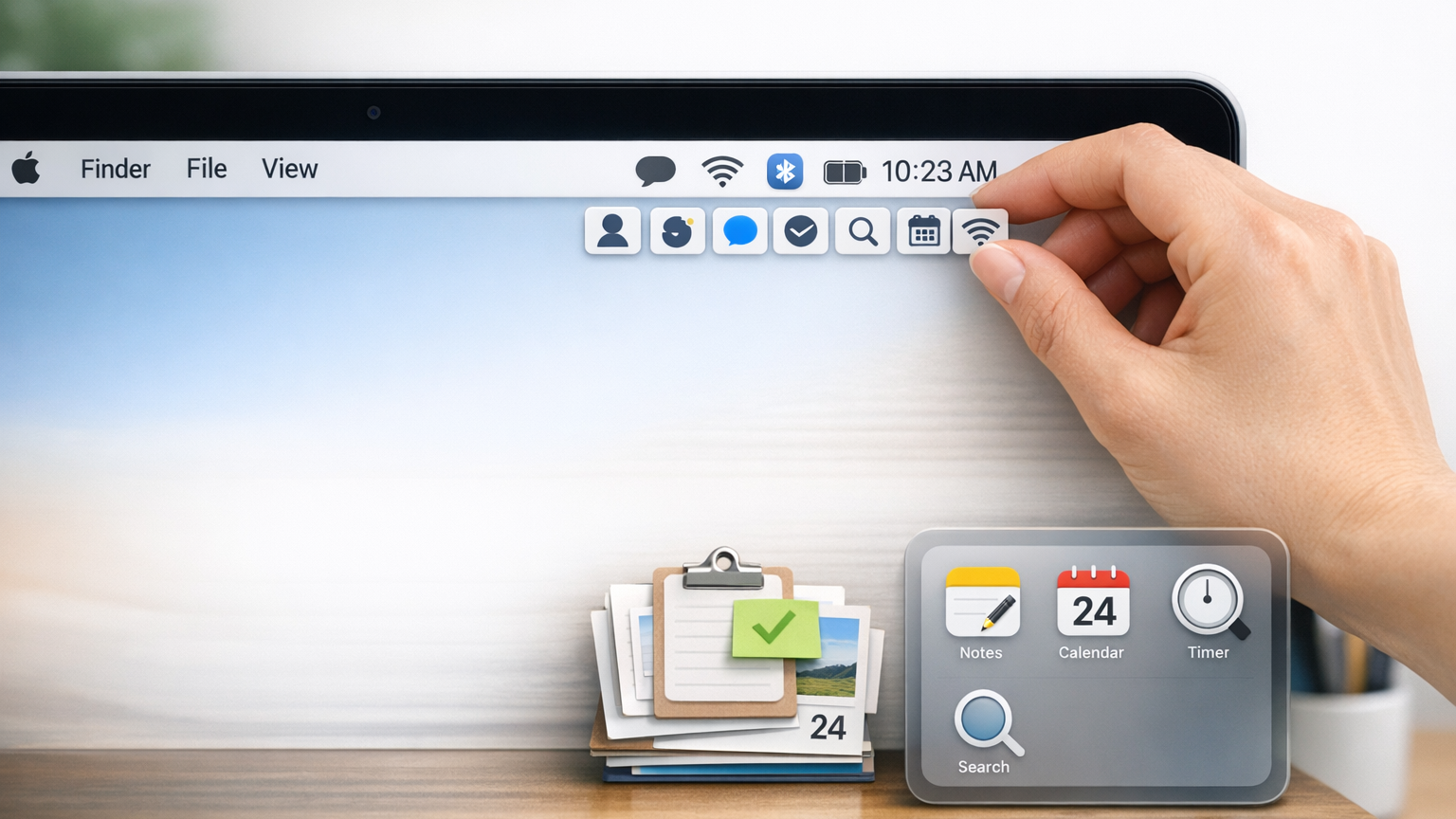 为菜单栏做个大扫除