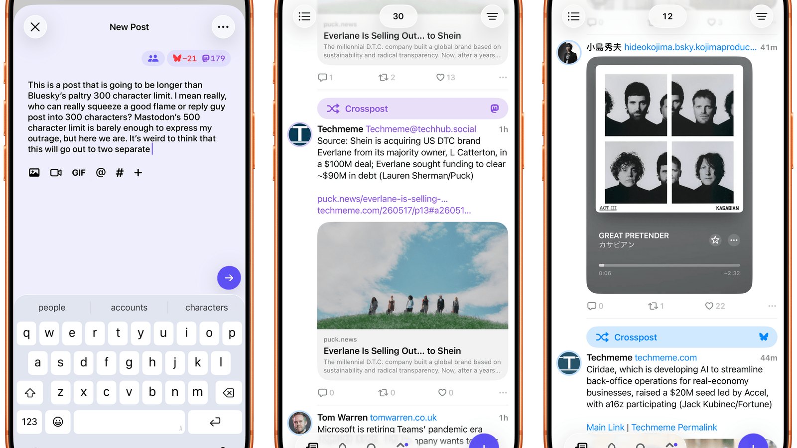 Indigo 把 Bluesky 和 Mastodon 合到同一条时间线 Indigo 把 Bluesky 和 Mastodon 合到同一条时间线
