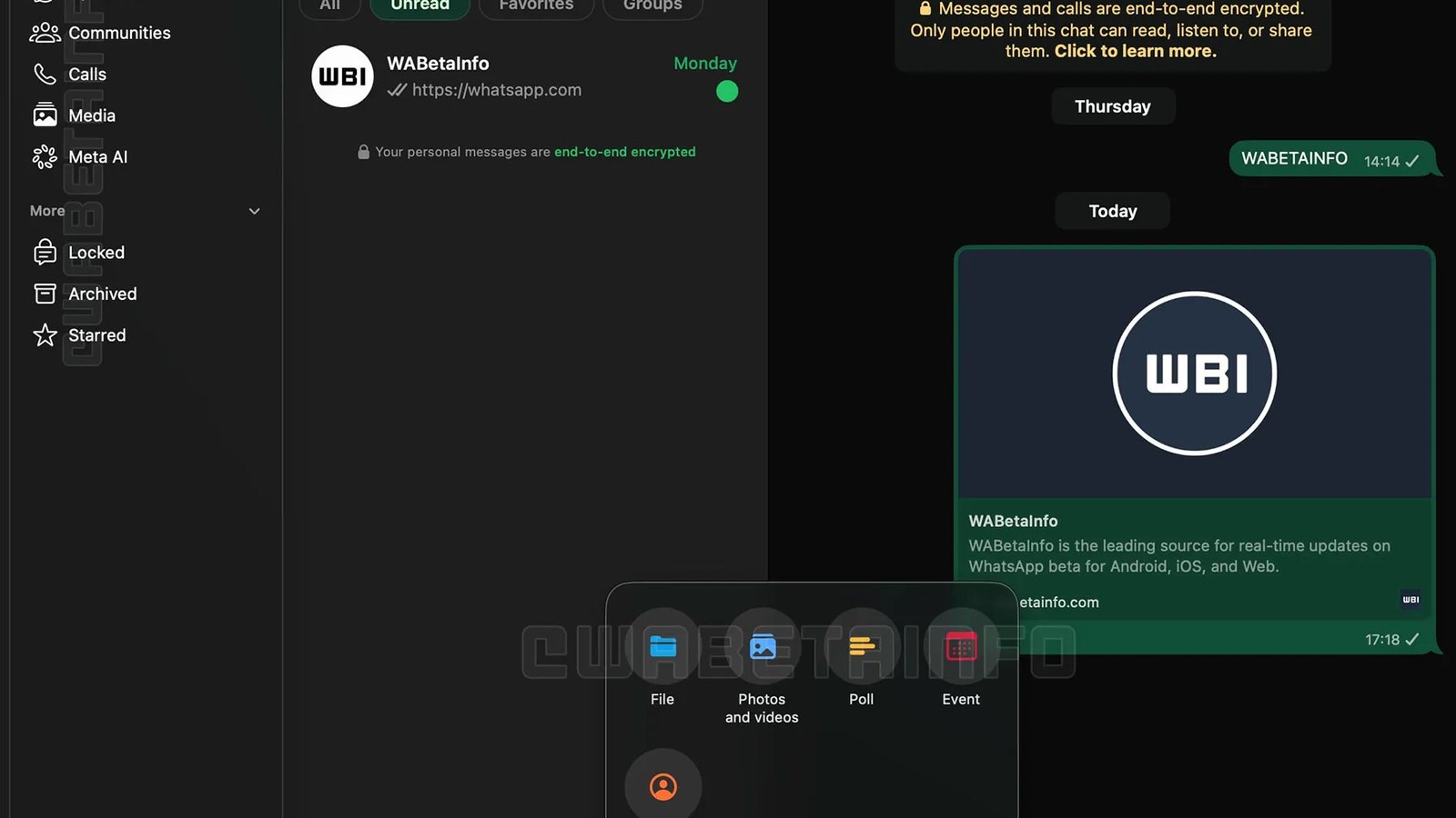 WhatsApp 正在为 Mac 版准备 Liquid Glass 界面改版 WhatsApp 正在为 Mac 版准备 Liquid Glass 界面改版