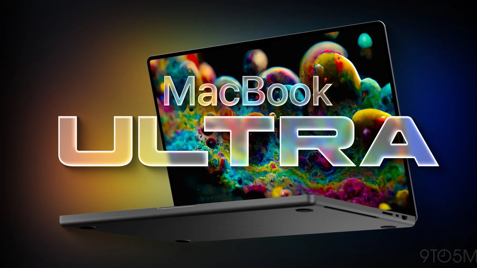 MacBook Ultra 概念渲染图