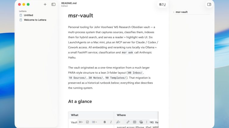 Bear 团队发布 Lettera 公测版