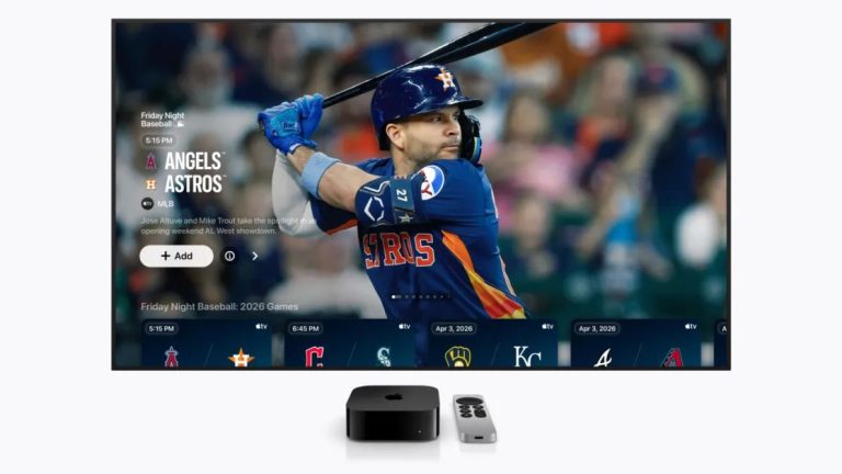 Apple TV 公布 8 月 Friday Night Baseball 赛程
