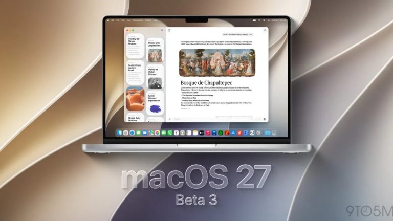 苹果向开发者推送 macOS 27 Golden Gate Beta 3