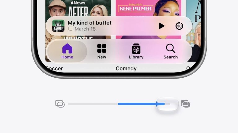 iOS 27 新功能：Liquid Glass 透明度终于能自由调节了
