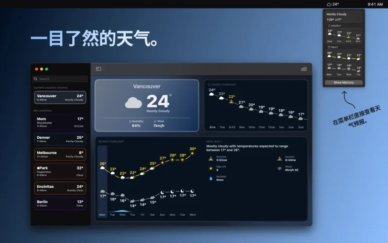 Mercury Weather