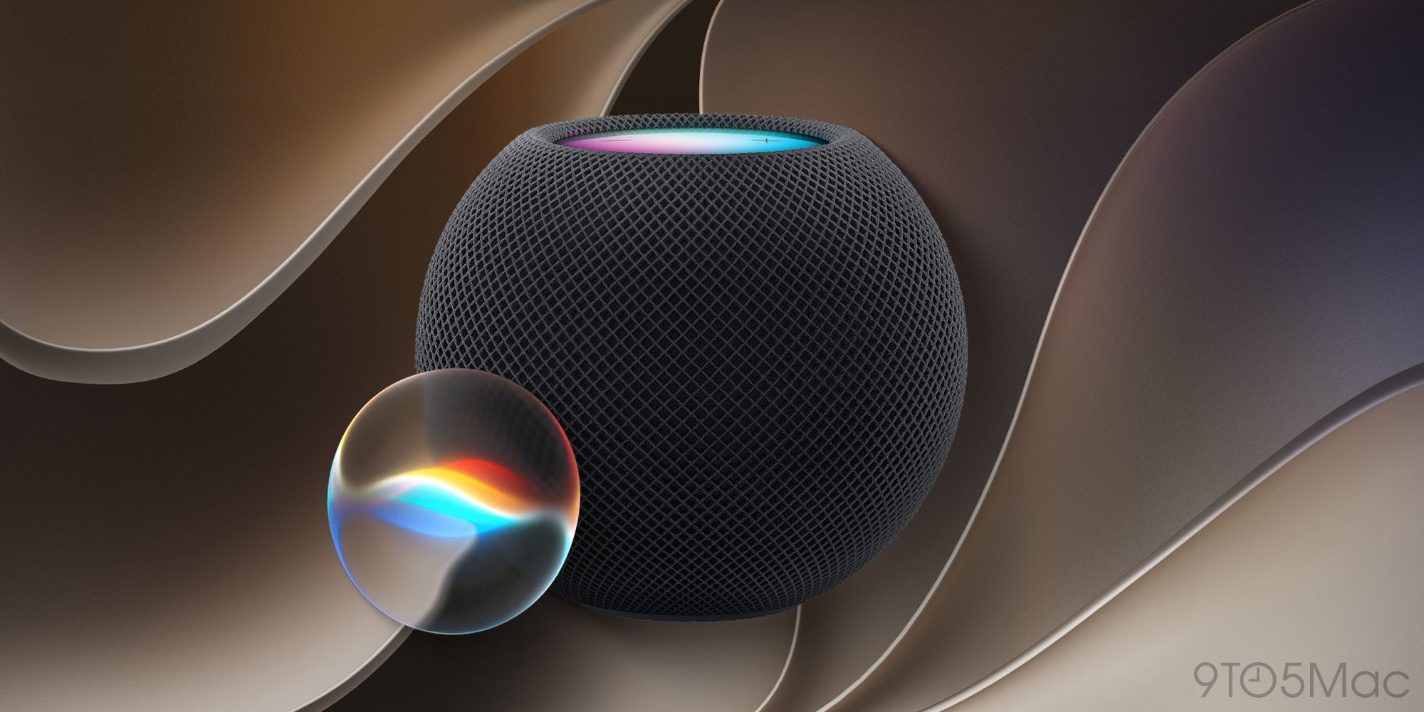 搭载 Siri AI 的 HomePod 概念图