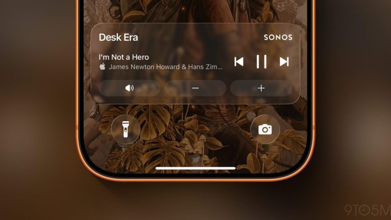 Sonos 应用上线 iPhone 实时活动：锁屏播控终于安排上了