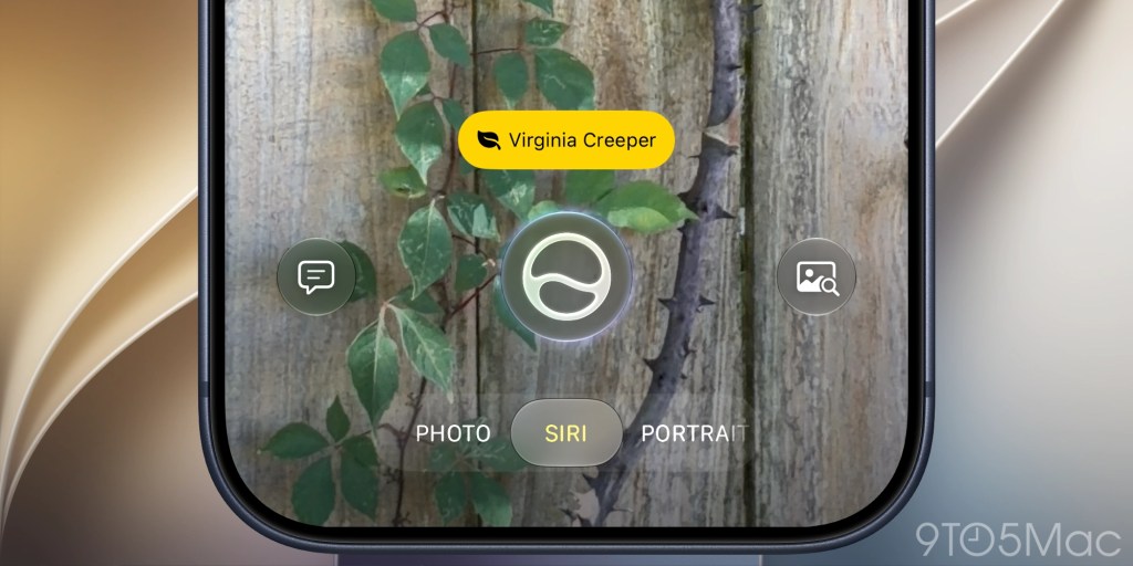 相机应用中的 Siri 模式