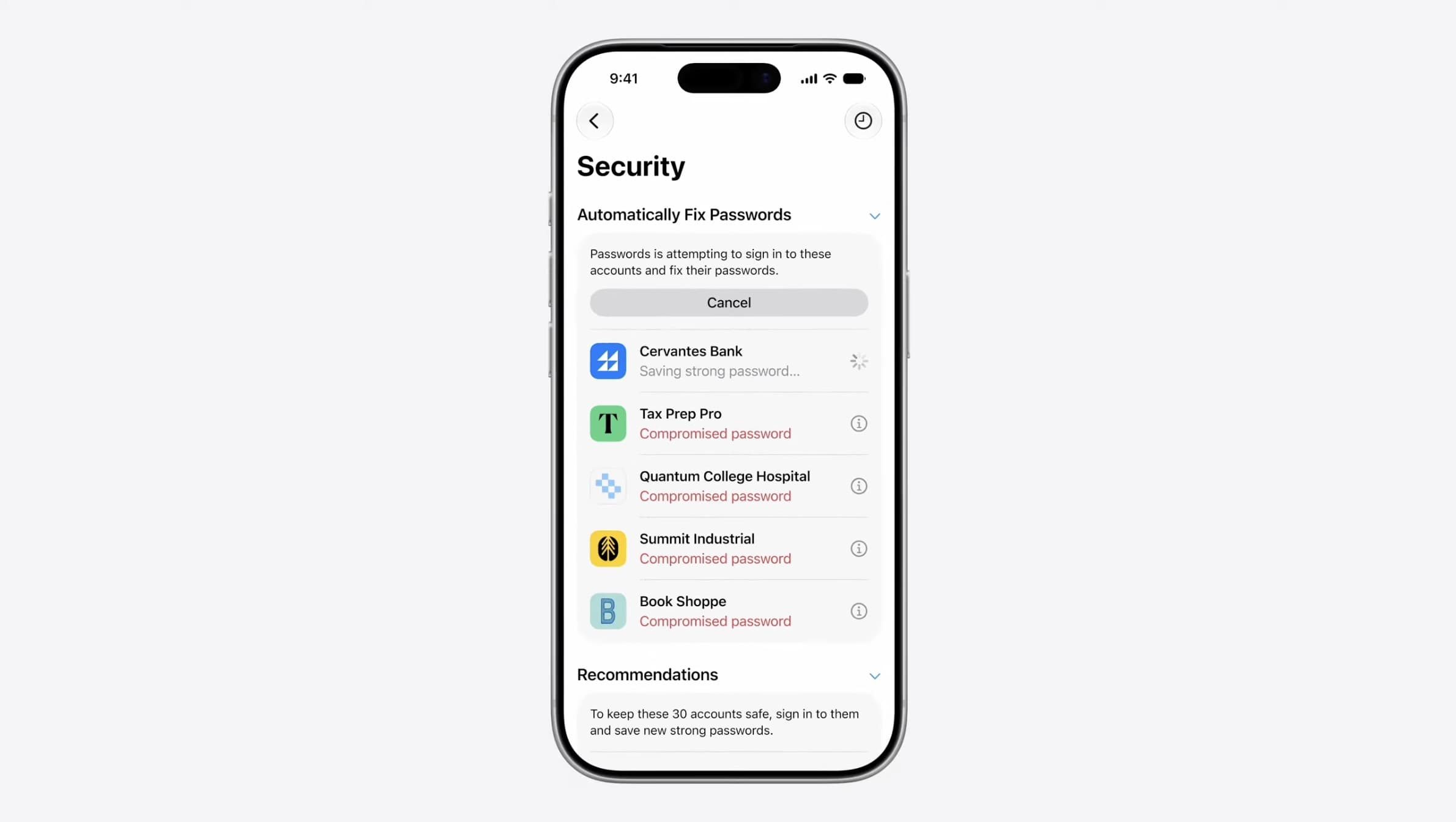 iOS 27 密码应用新功能演示