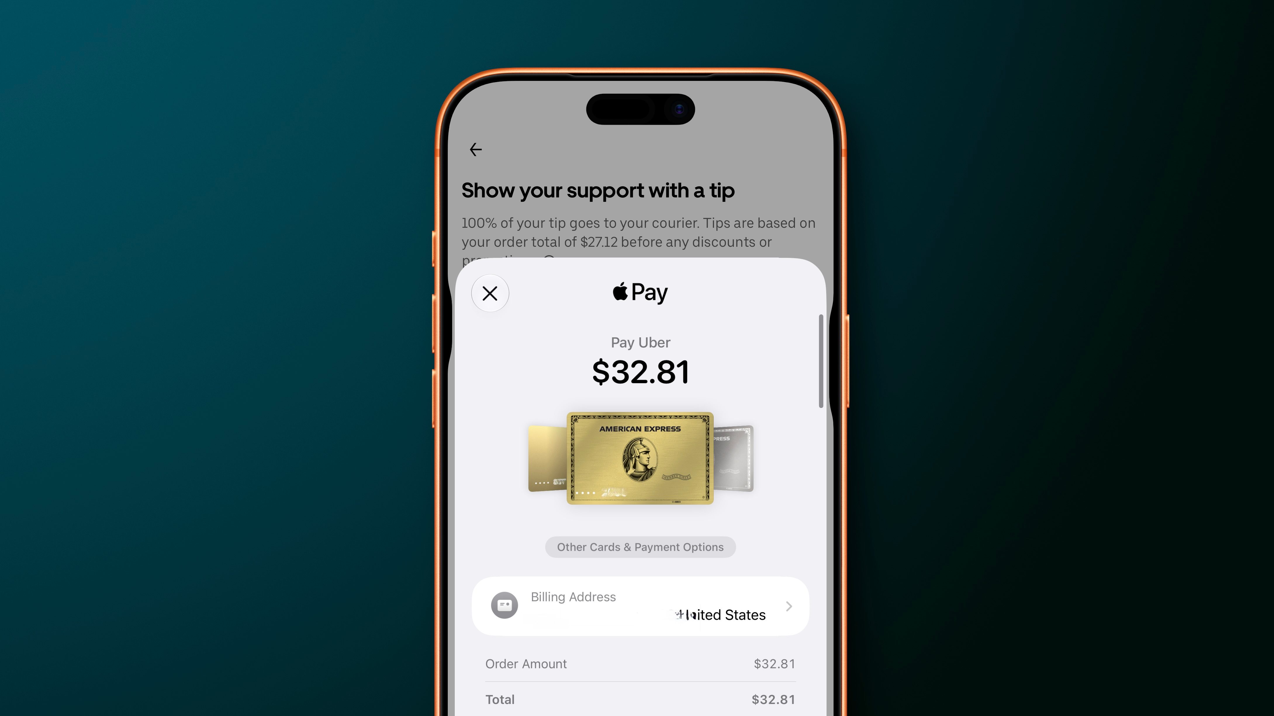 Apple Pay 新结账界面支持滑动切换卡片