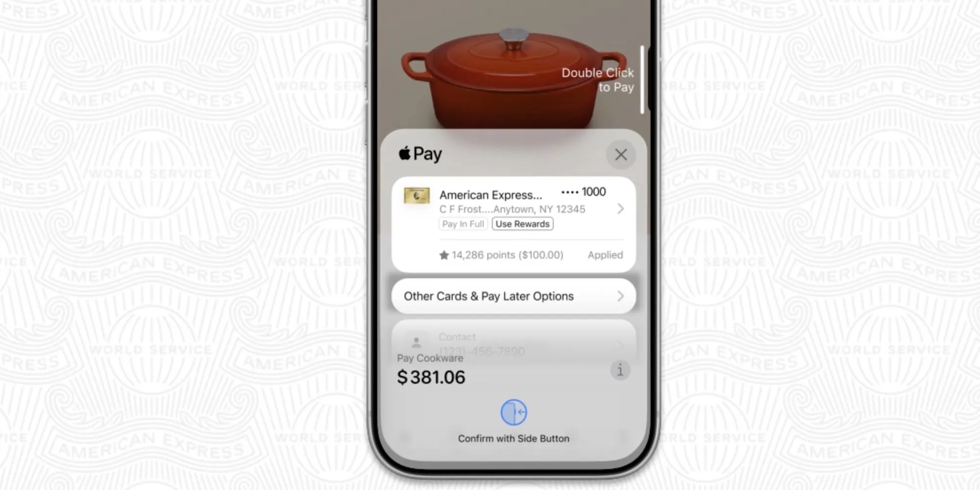 美国运通积分通过 Apple Pay 抵扣消费