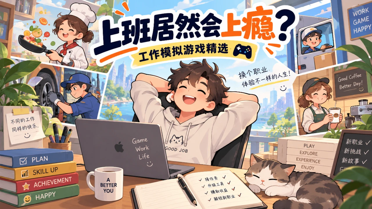 上班居然会上瘾？工作模拟游戏精选