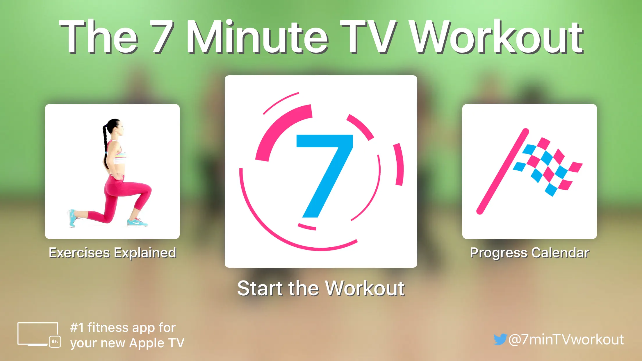 7 Minute TV Workout 截图 1