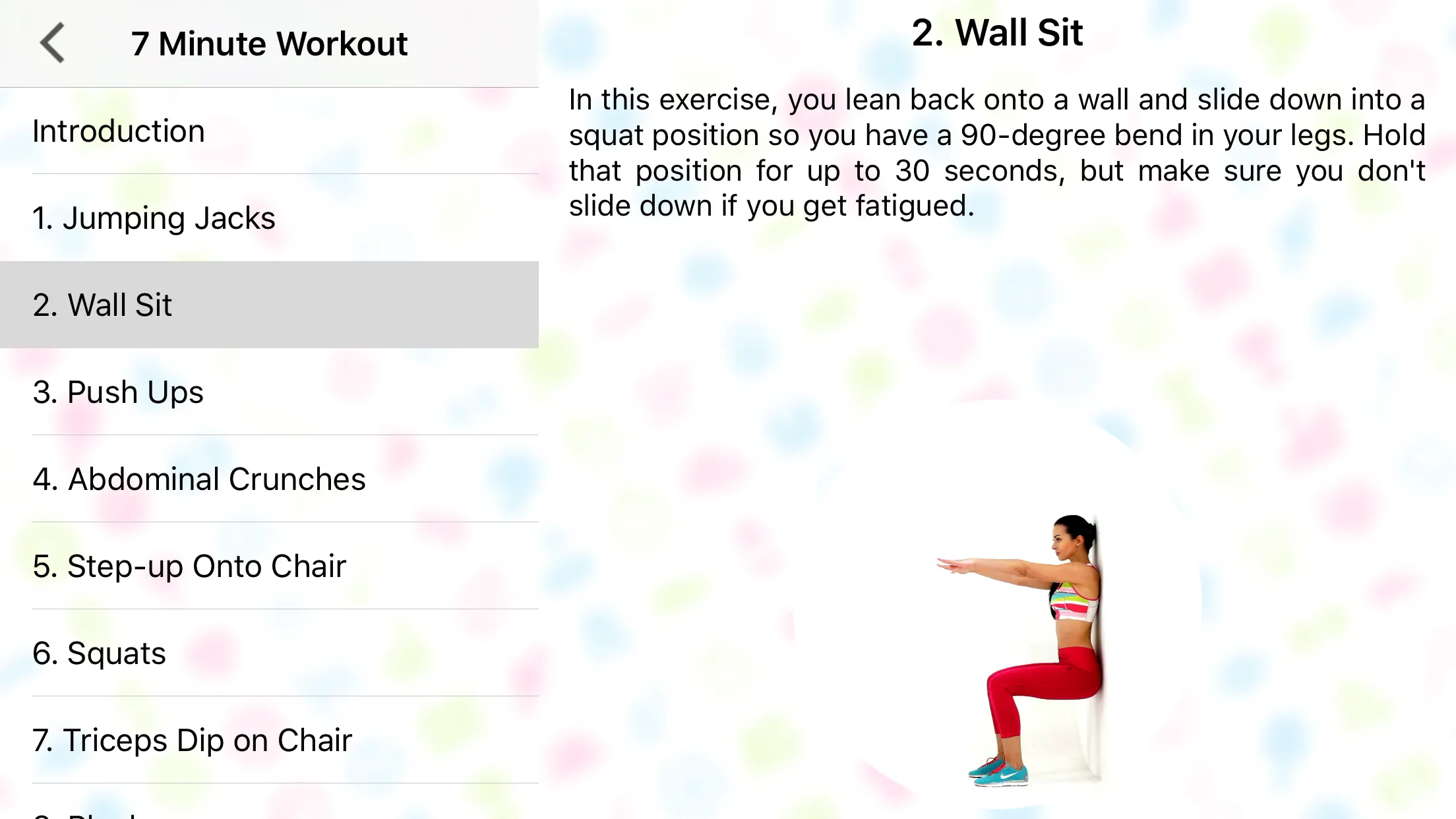 7 Minute TV Workout 截图 4