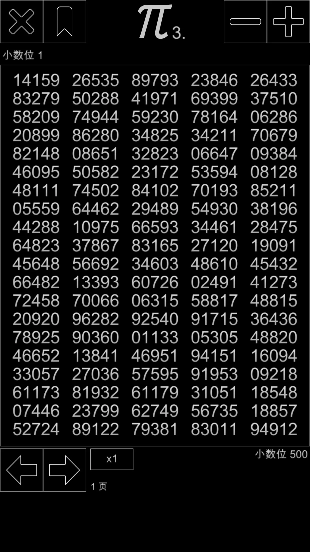 记住圆周率 - 3.14π 截图 2