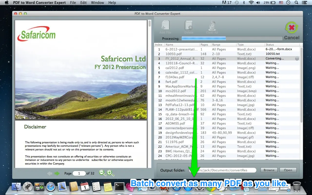 PDF to Word Converter Expert 截图 4