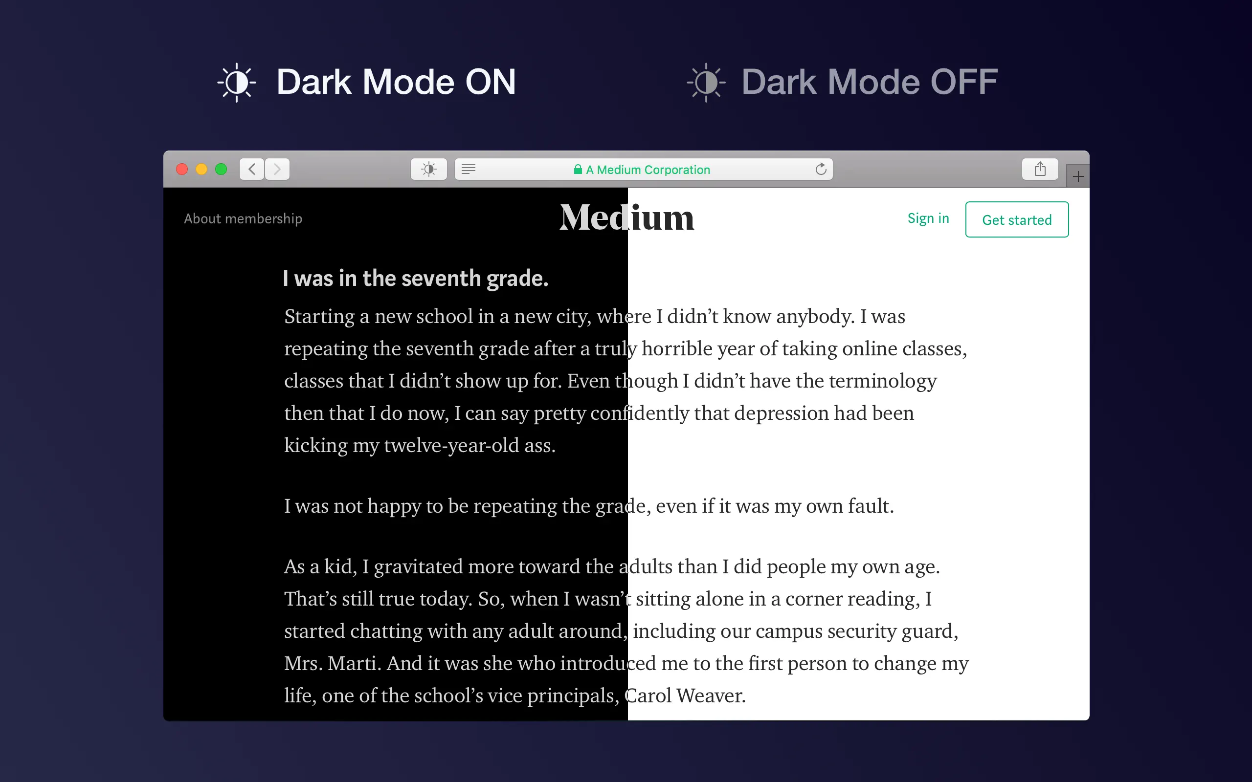 Dark Mode for Safari 截图 2