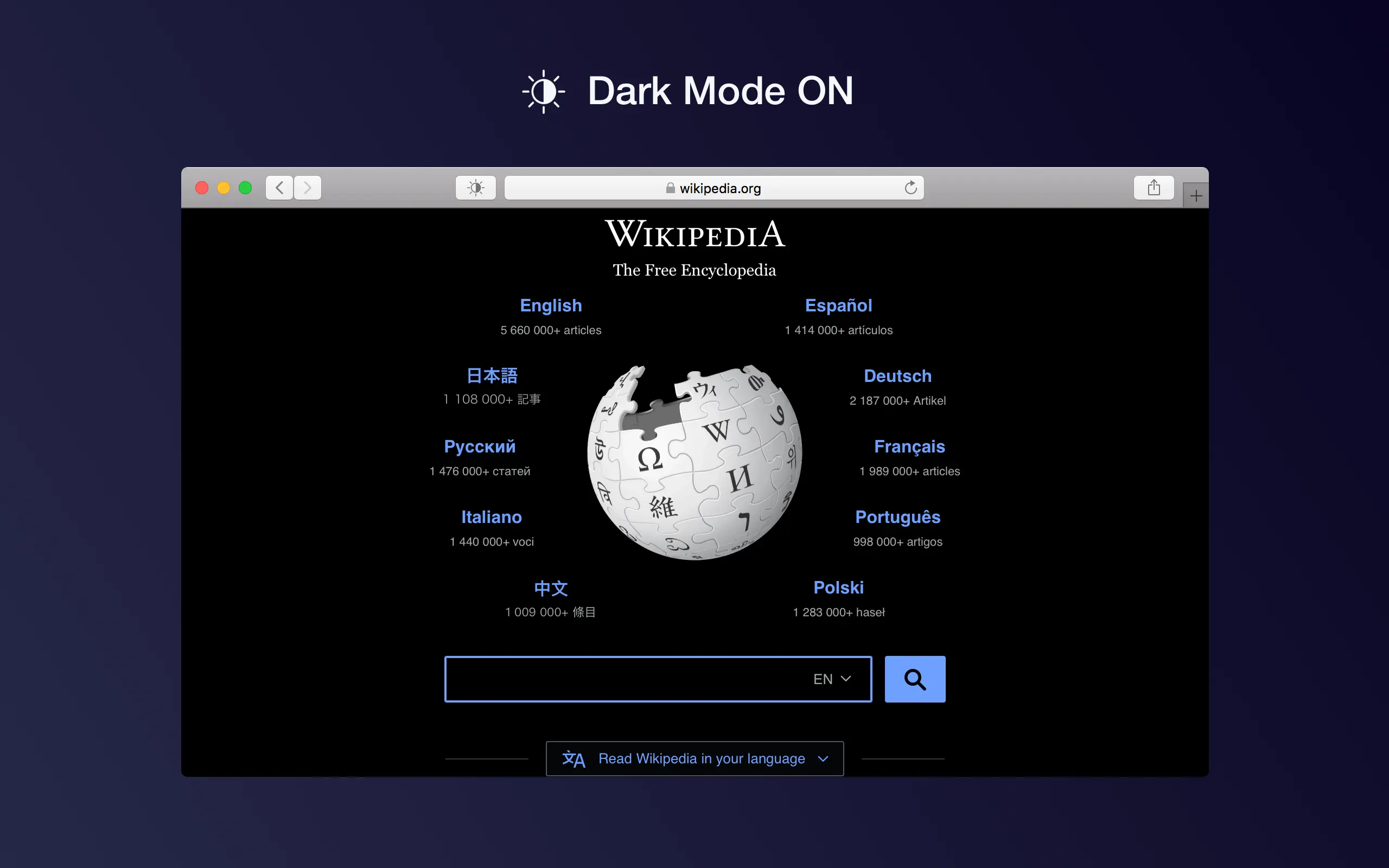 Dark Mode for Safari 截图 3