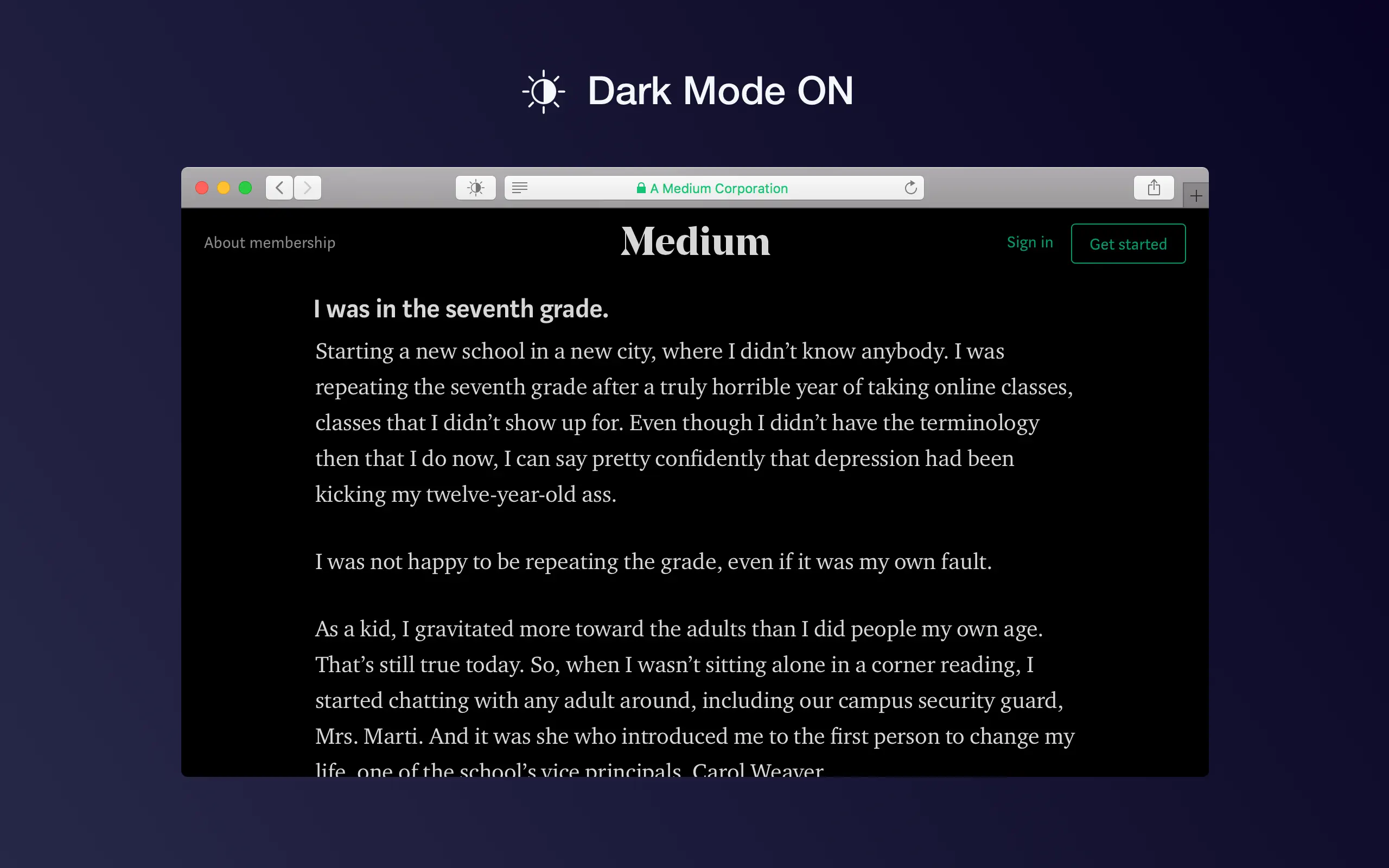 Dark Mode for Safari 截图 4