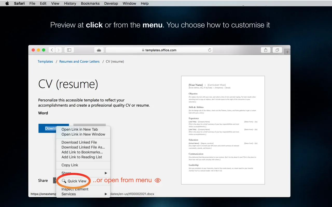 Office Viewer for Safari 截图 3