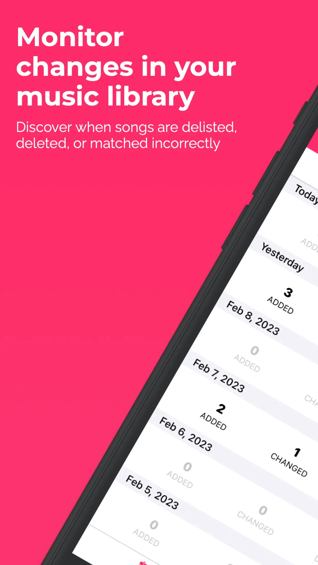 Music Library Tracker 截图 2