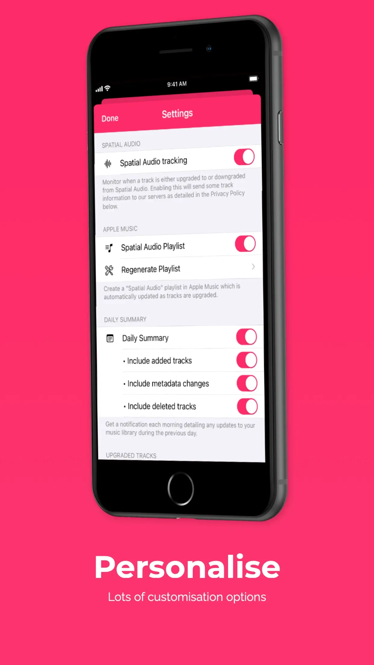 Music Library Tracker 截图 8
