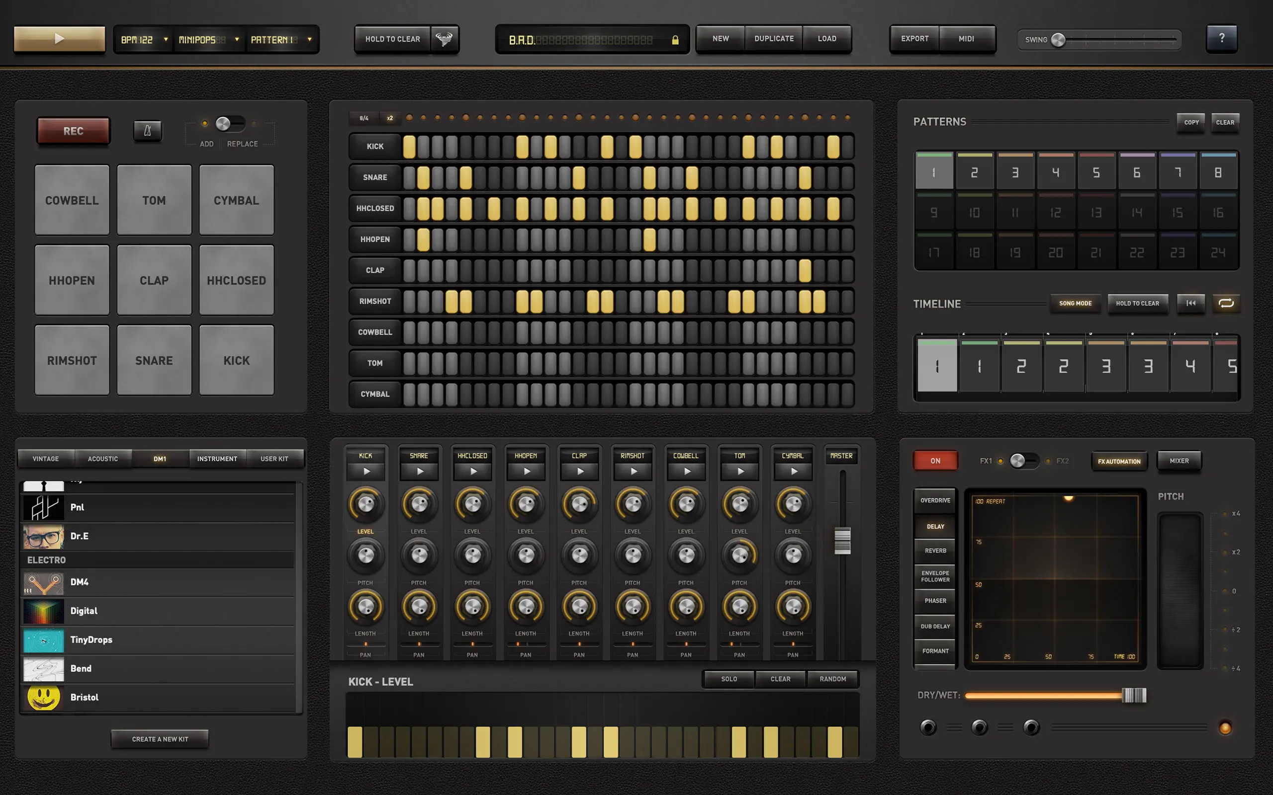 DM1 - The Drum Machine 截图 1