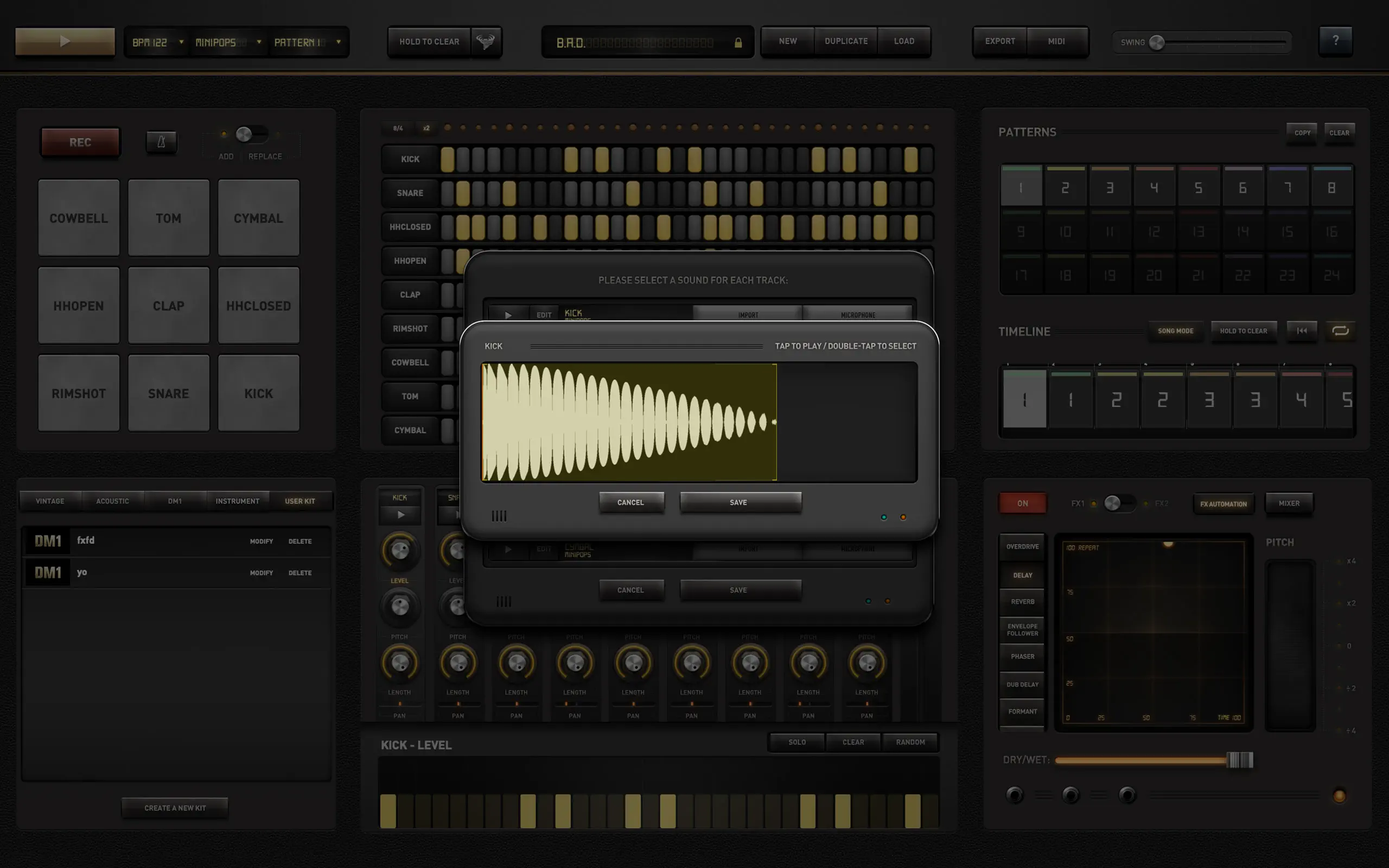 DM1 - The Drum Machine 截图 2