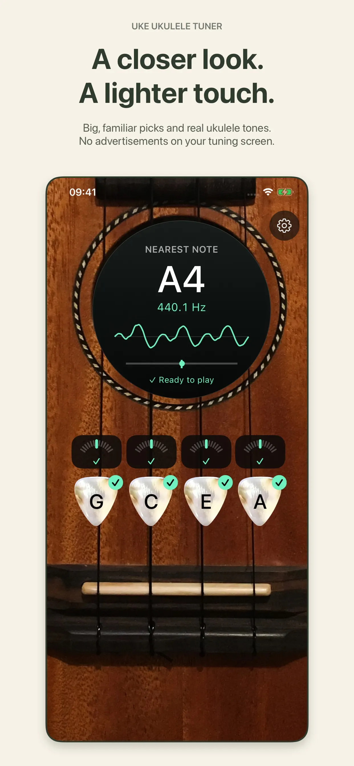 Uke Ukulele Tuner 截图 3