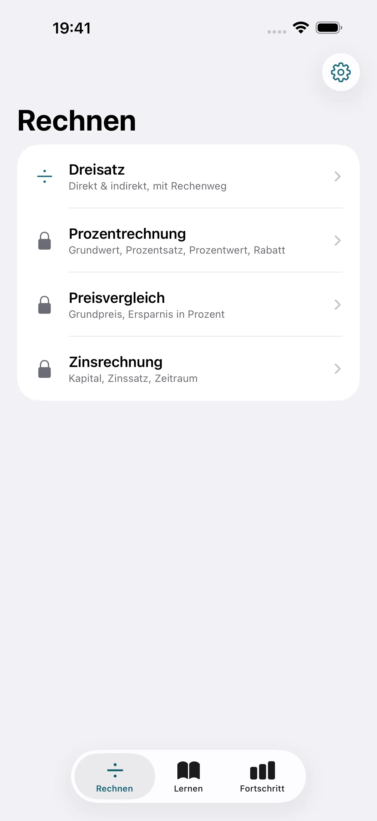3Satz! Rechner 截图 1