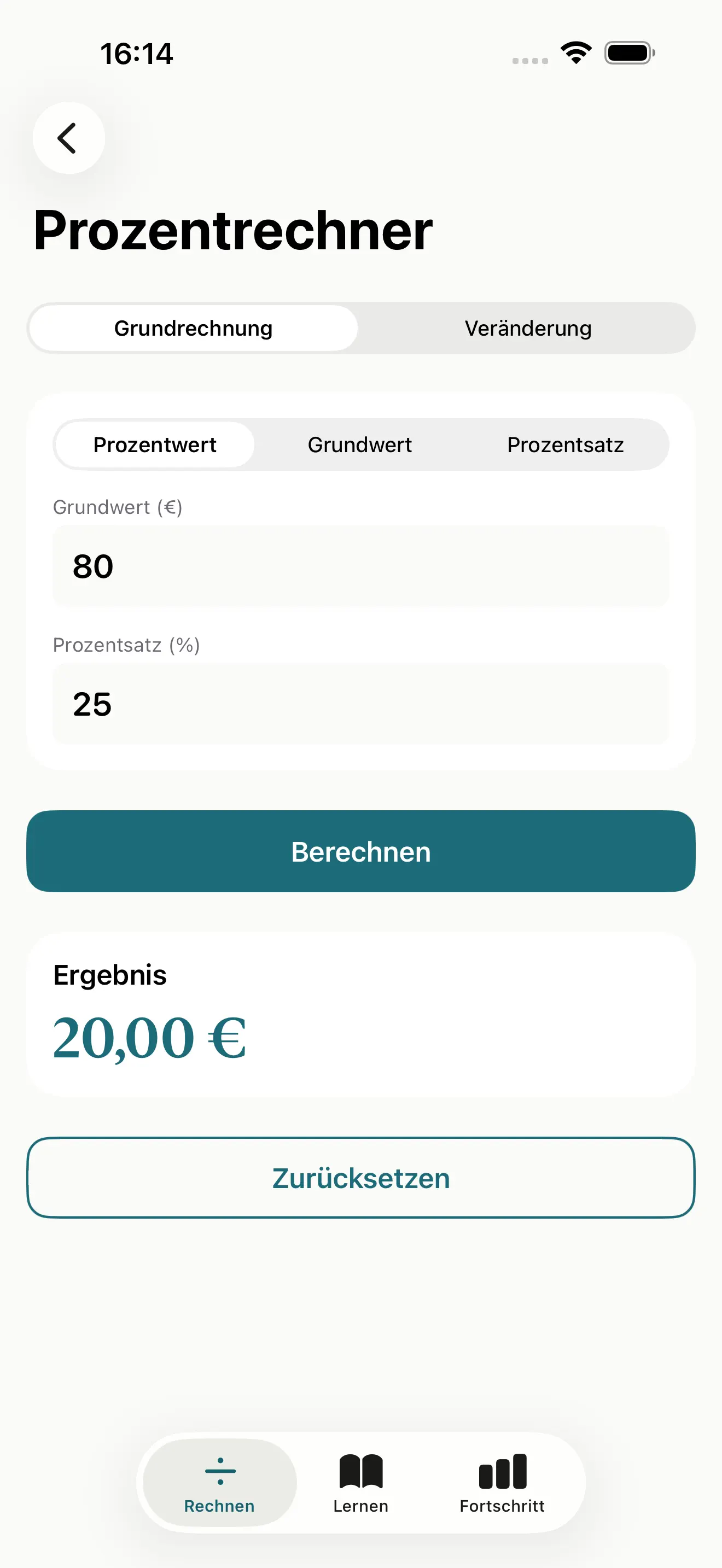 3Satz! Rechner 截图 3