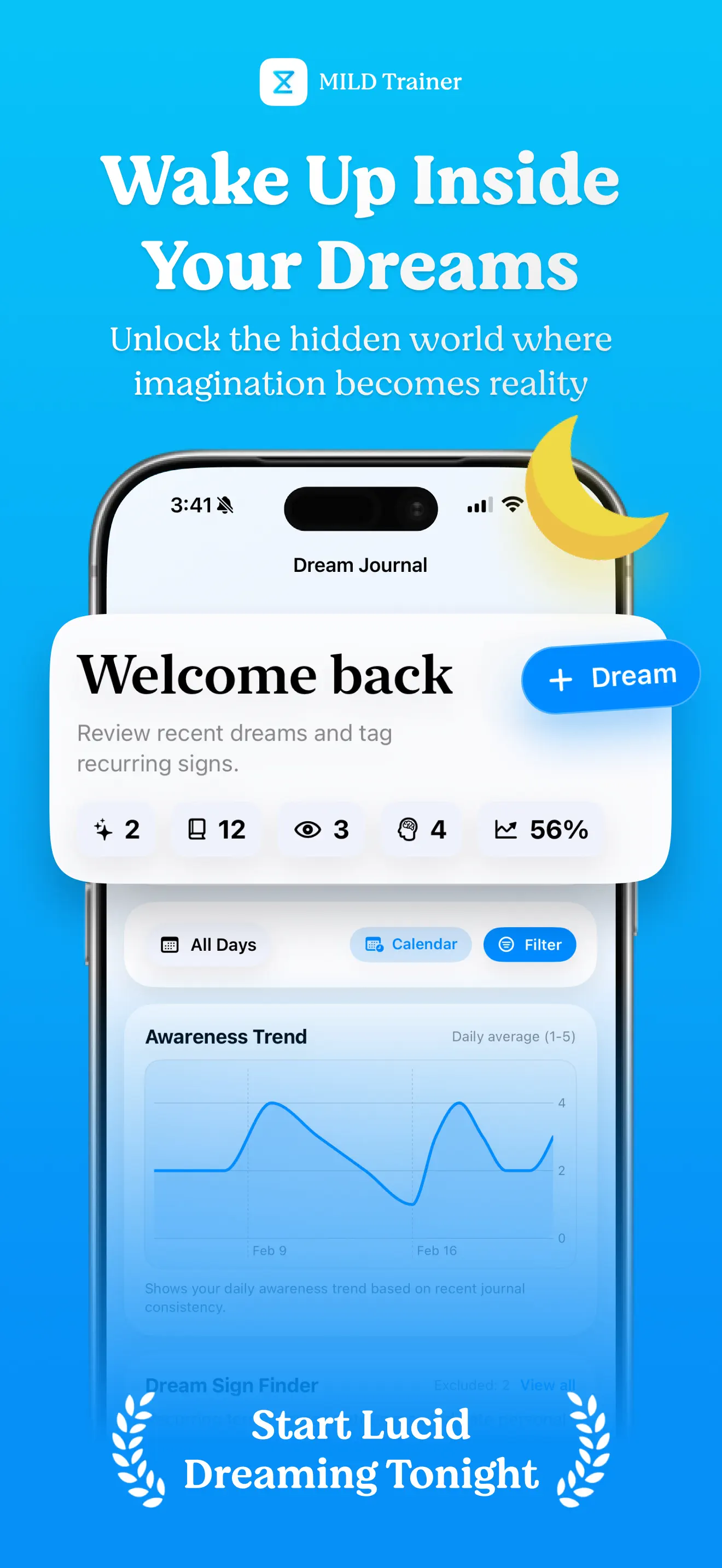 MILD Trainer: Lucid Dreaming 截图 1