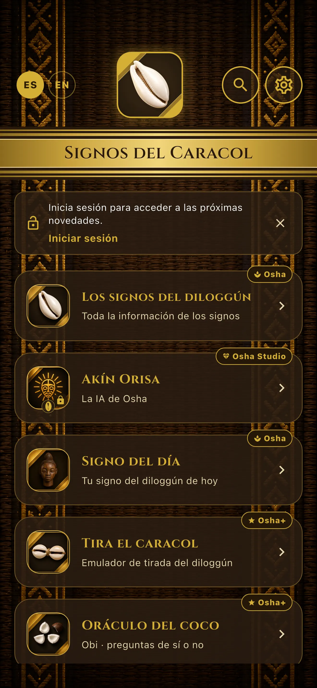 Signos del Caracol 截图 2