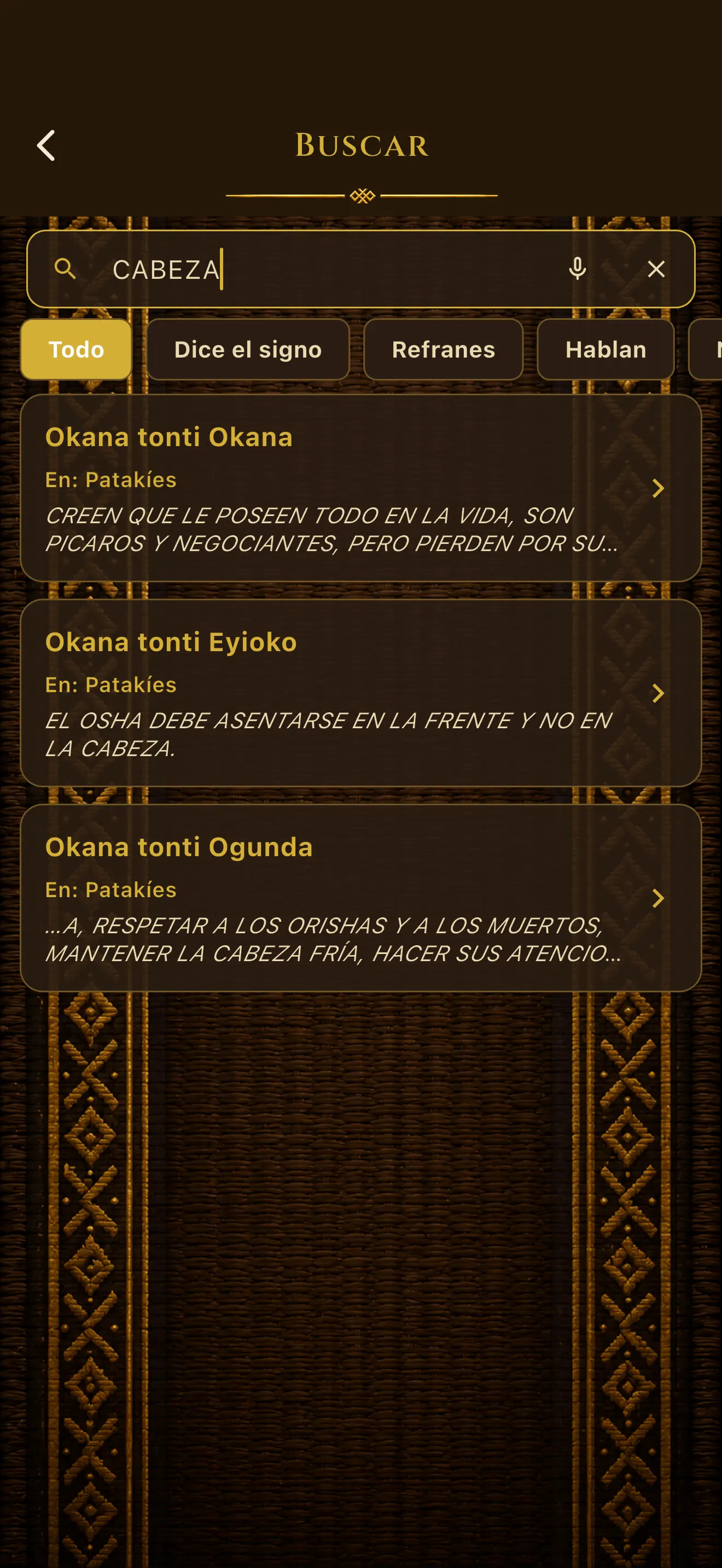 Signos del Caracol 截图 3