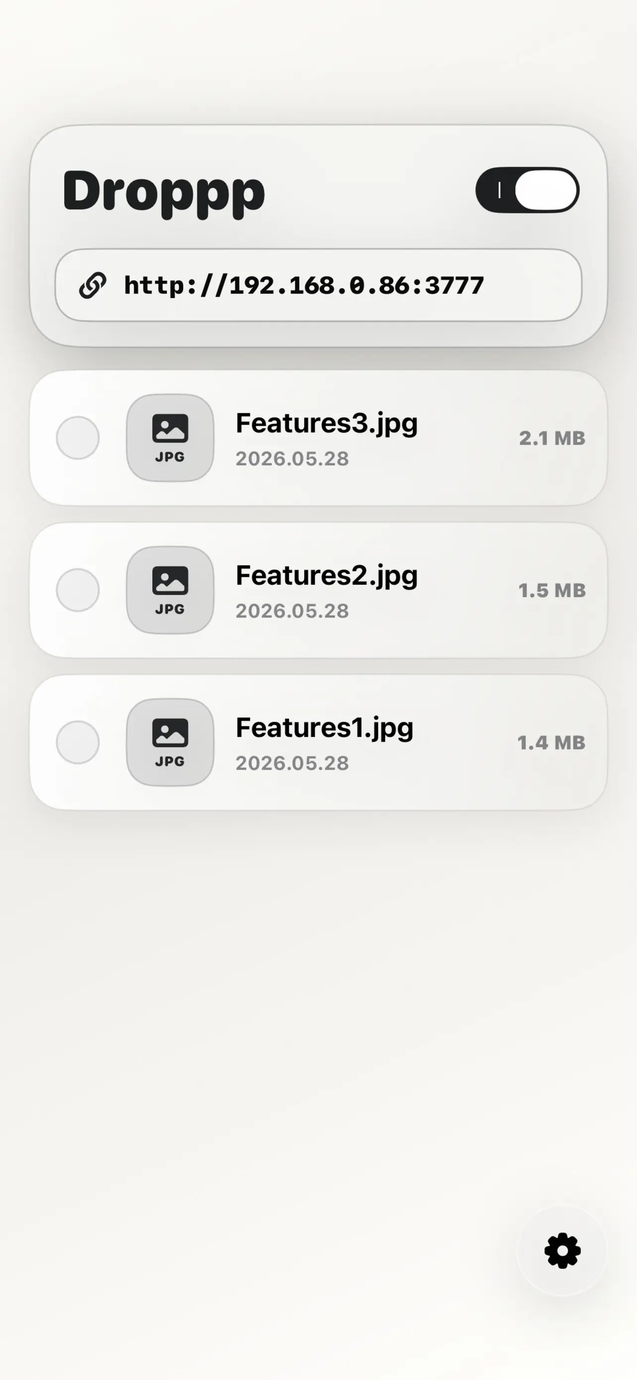 Droppp - Wi-Fi文件传输 截图 3