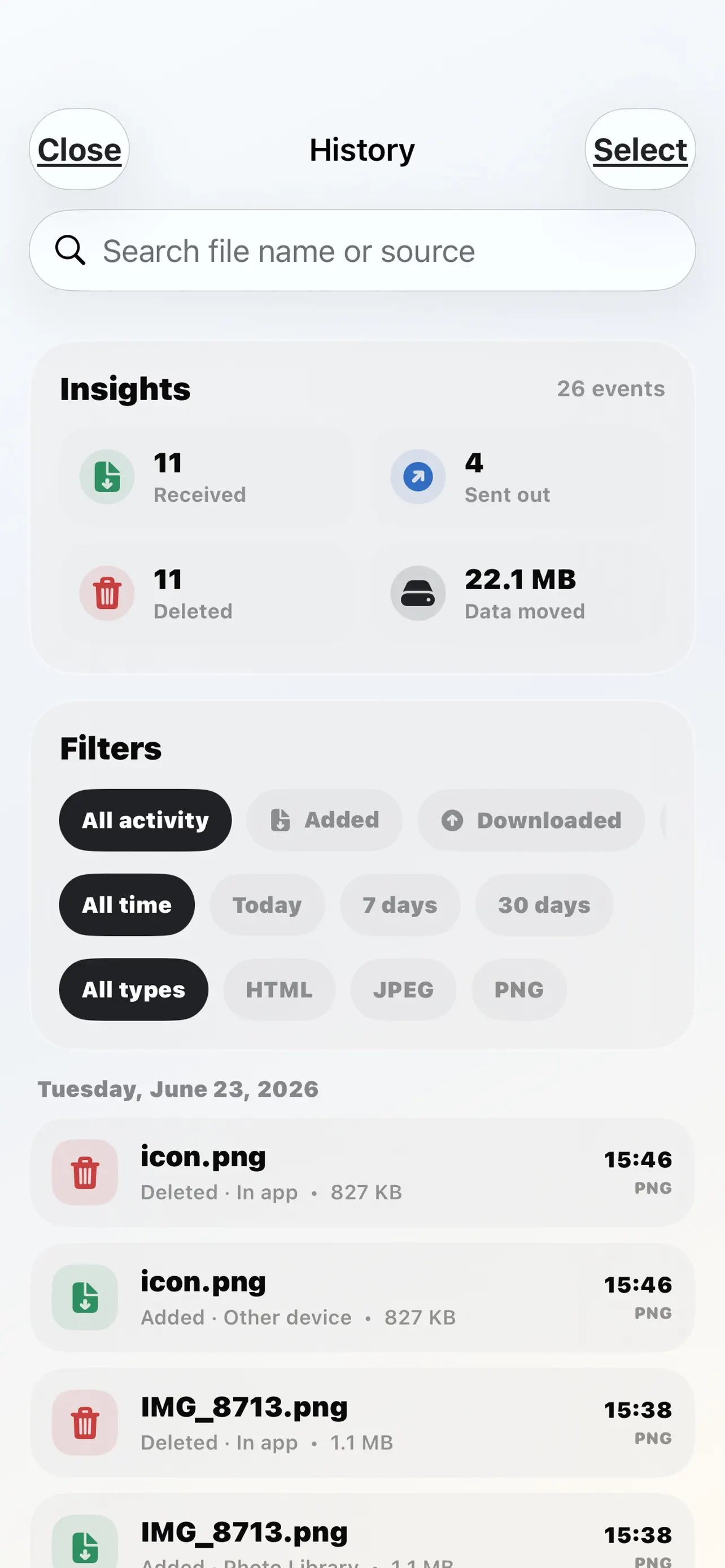 Droppp - Wi-Fi文件传输 截图 9