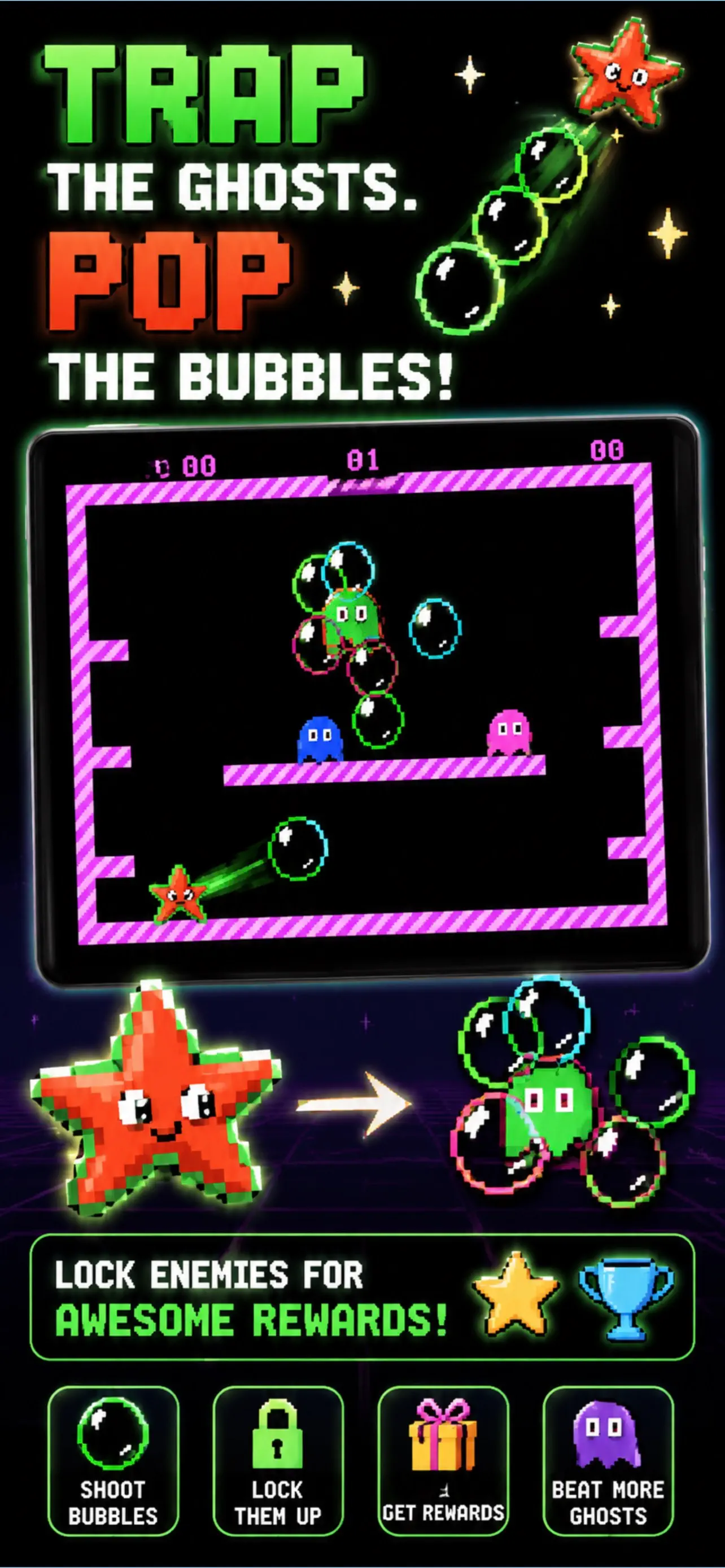 Bubbly Star: Bubble Pop 截图 2