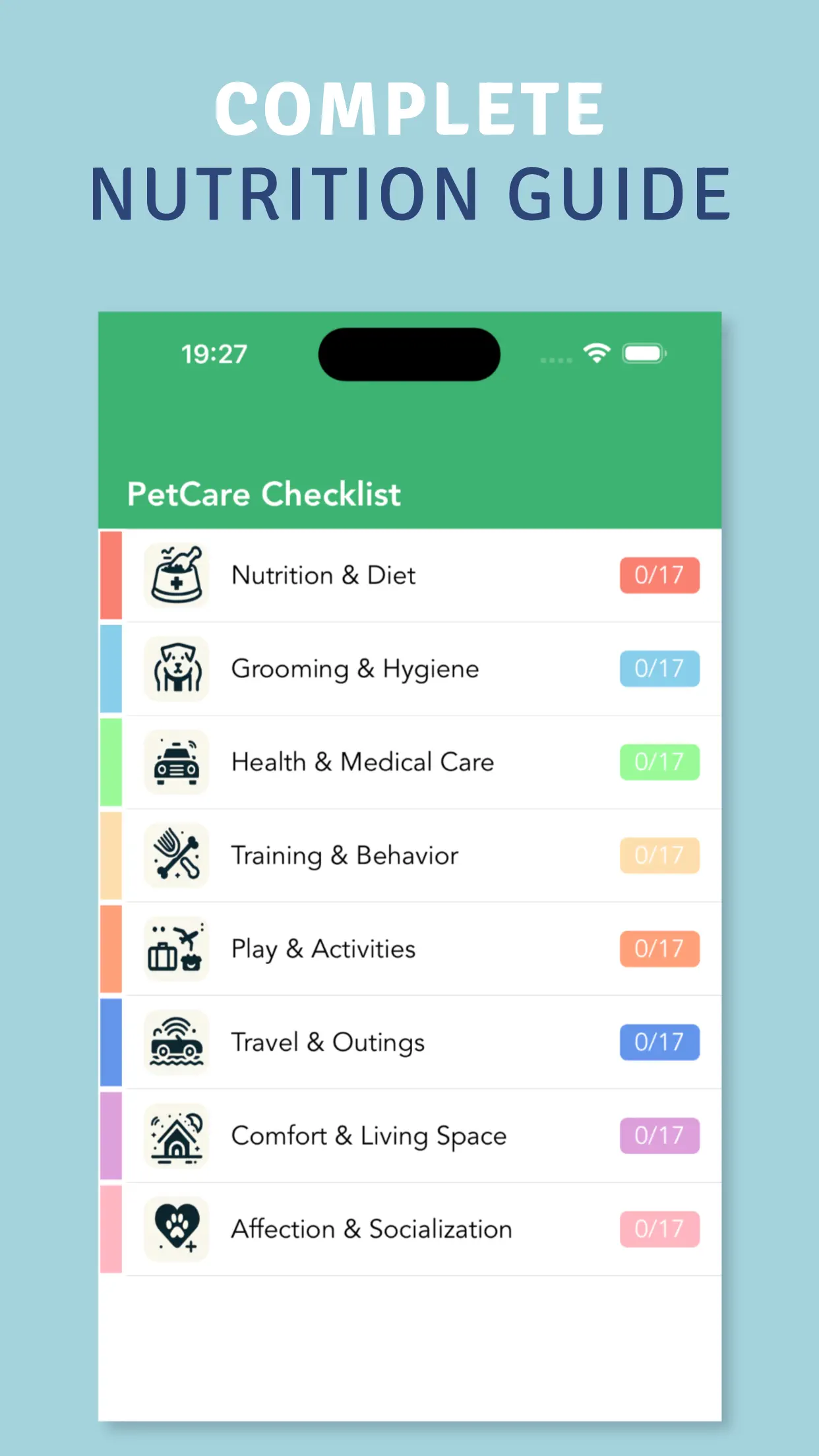 PetCare Checklist 截图 6