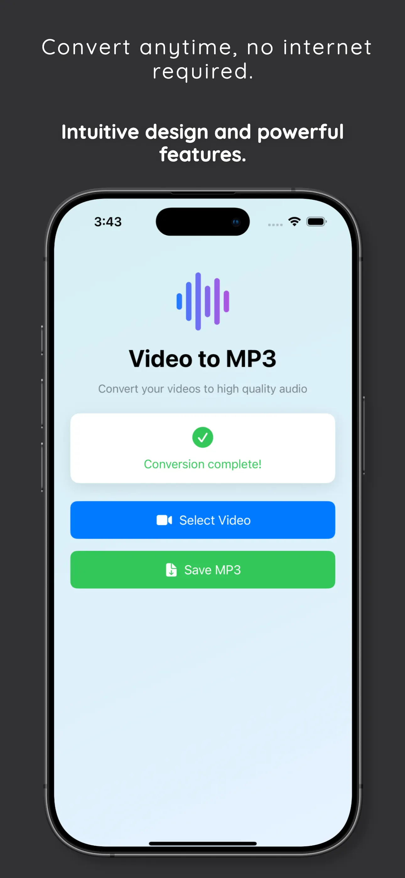 Video to MP3 - Audio Extract 截图 3