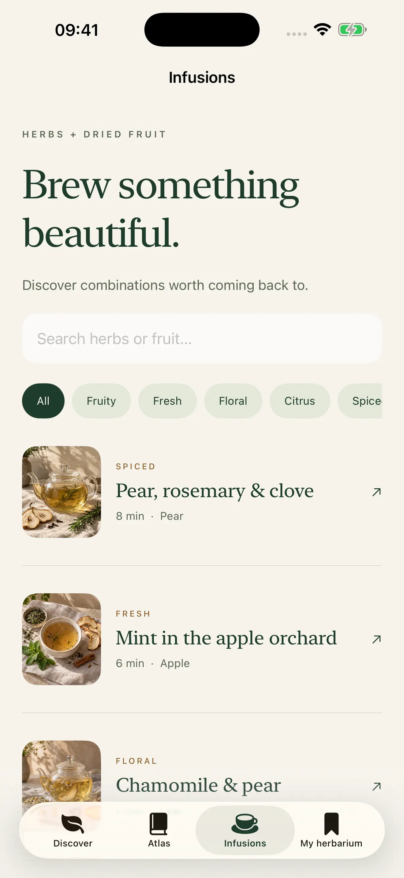 Herbs Atlas 截图 4