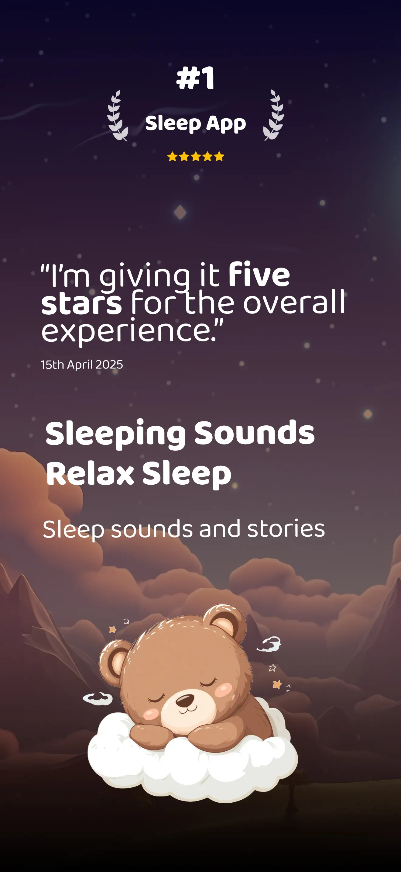 Sleeping Sounds Relax Sleep 截图 1