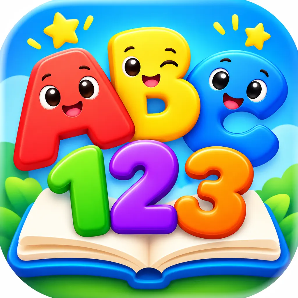 ABC 123 Letters Tracing Kids 应用图标