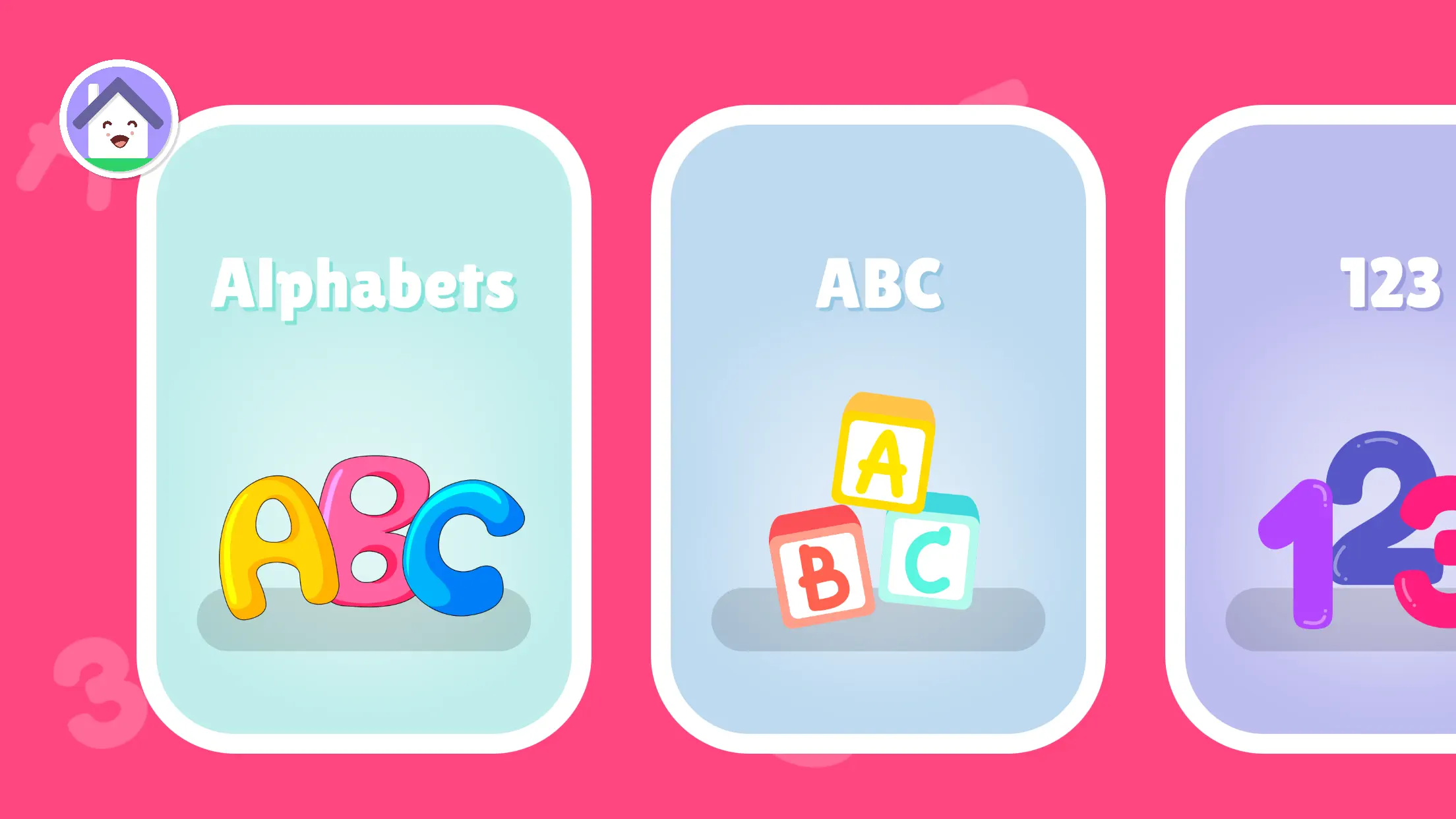 ABC 123 Letters Tracing Kids 截图 1