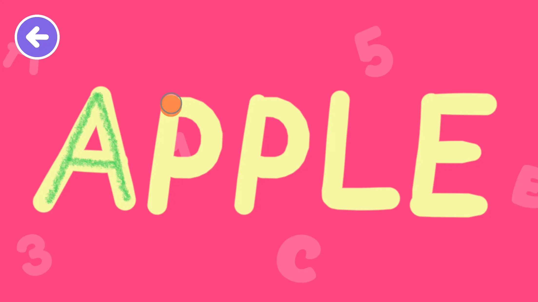 ABC 123 Letters Tracing Kids 截图 4