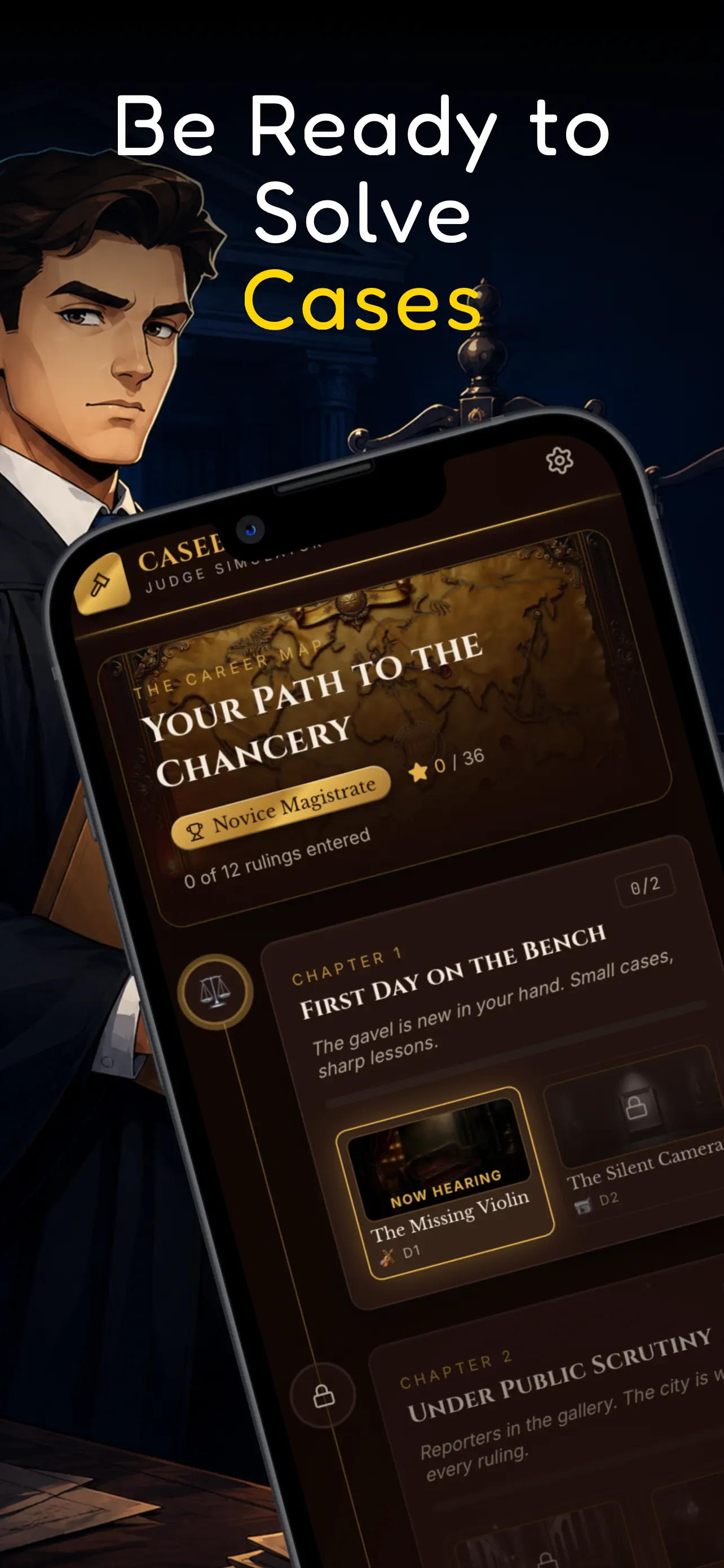 Casebound: Judge Simulator 截图 2