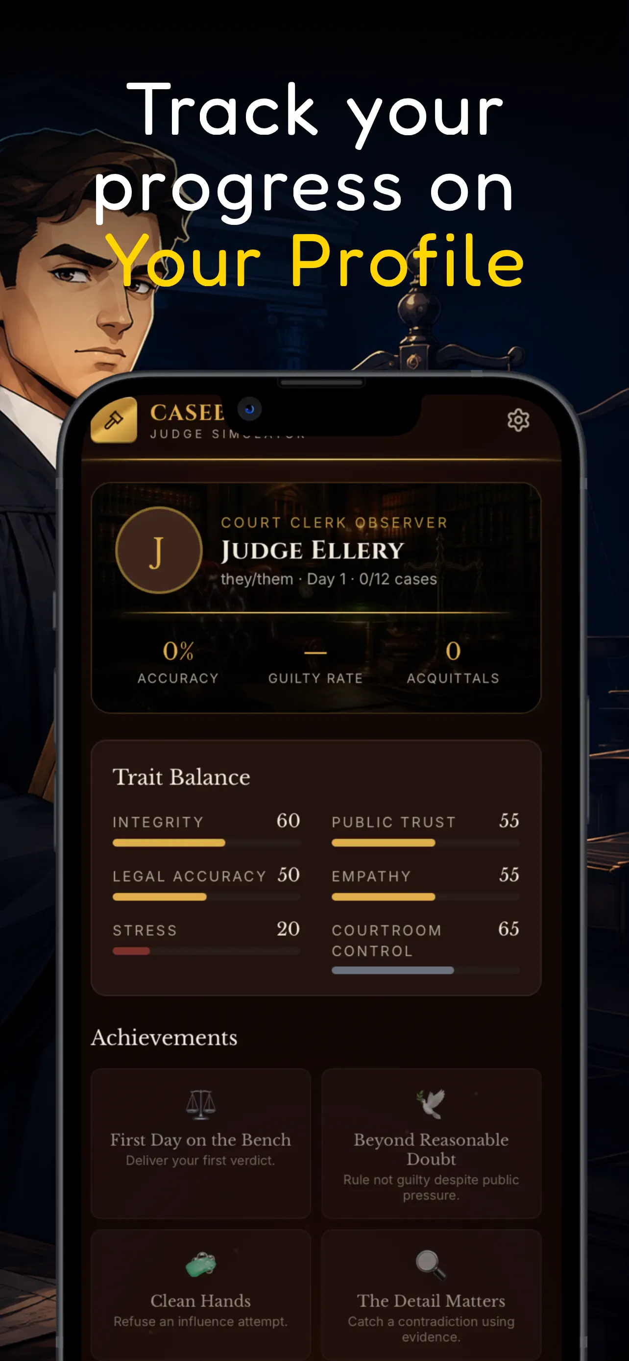 Casebound: Judge Simulator 截图 5