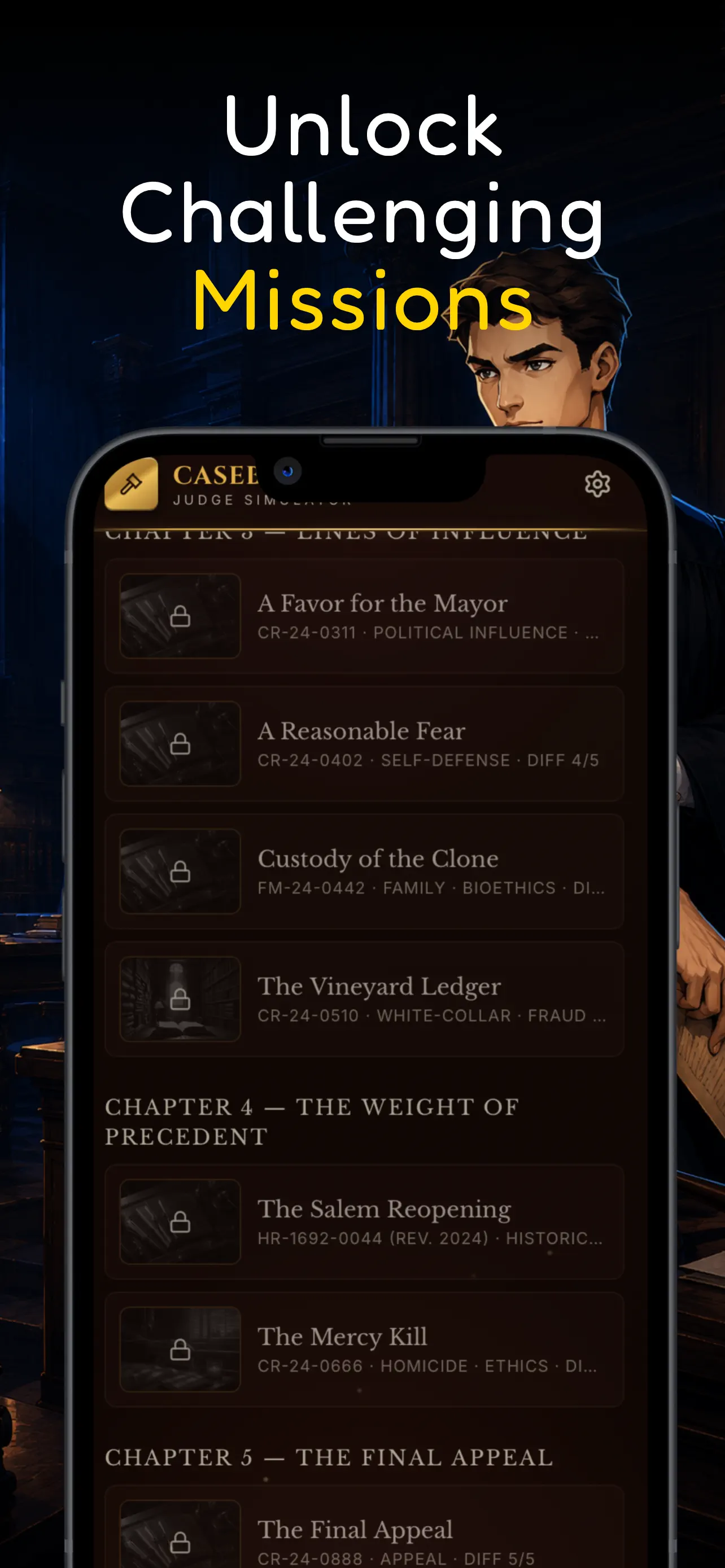 Casebound: Judge Simulator 截图 6