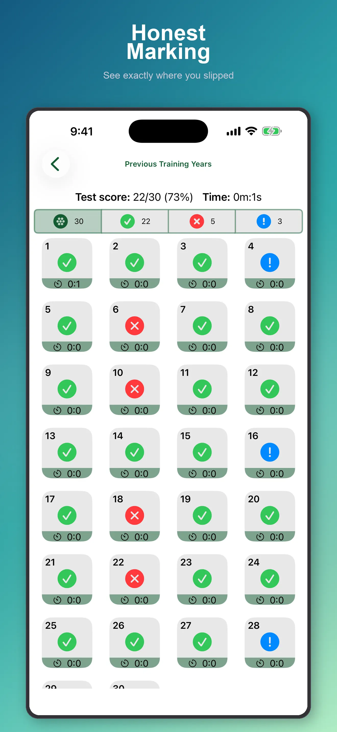 MOT Tester Annual Assessment 截图 8
