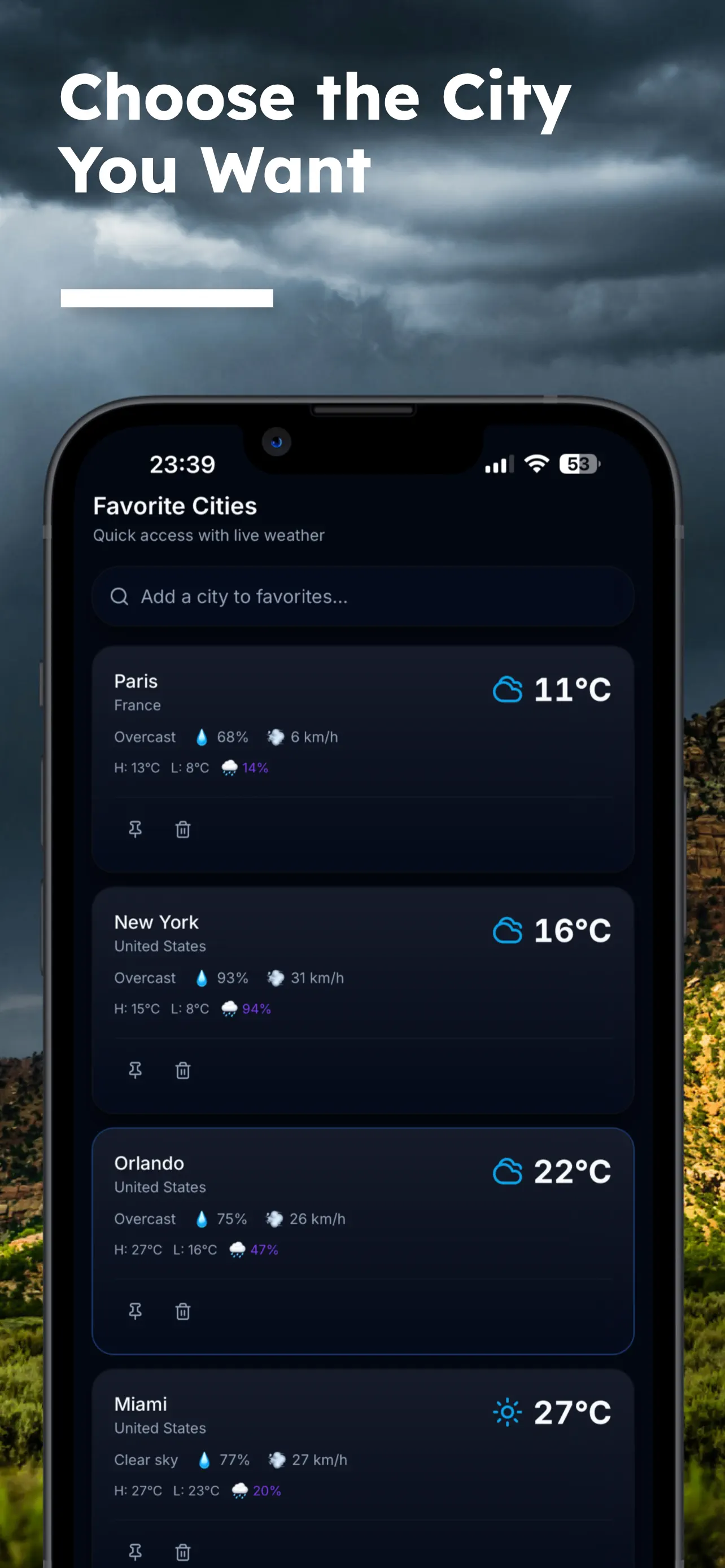 Radar Storm Weather Forecast 截图 4