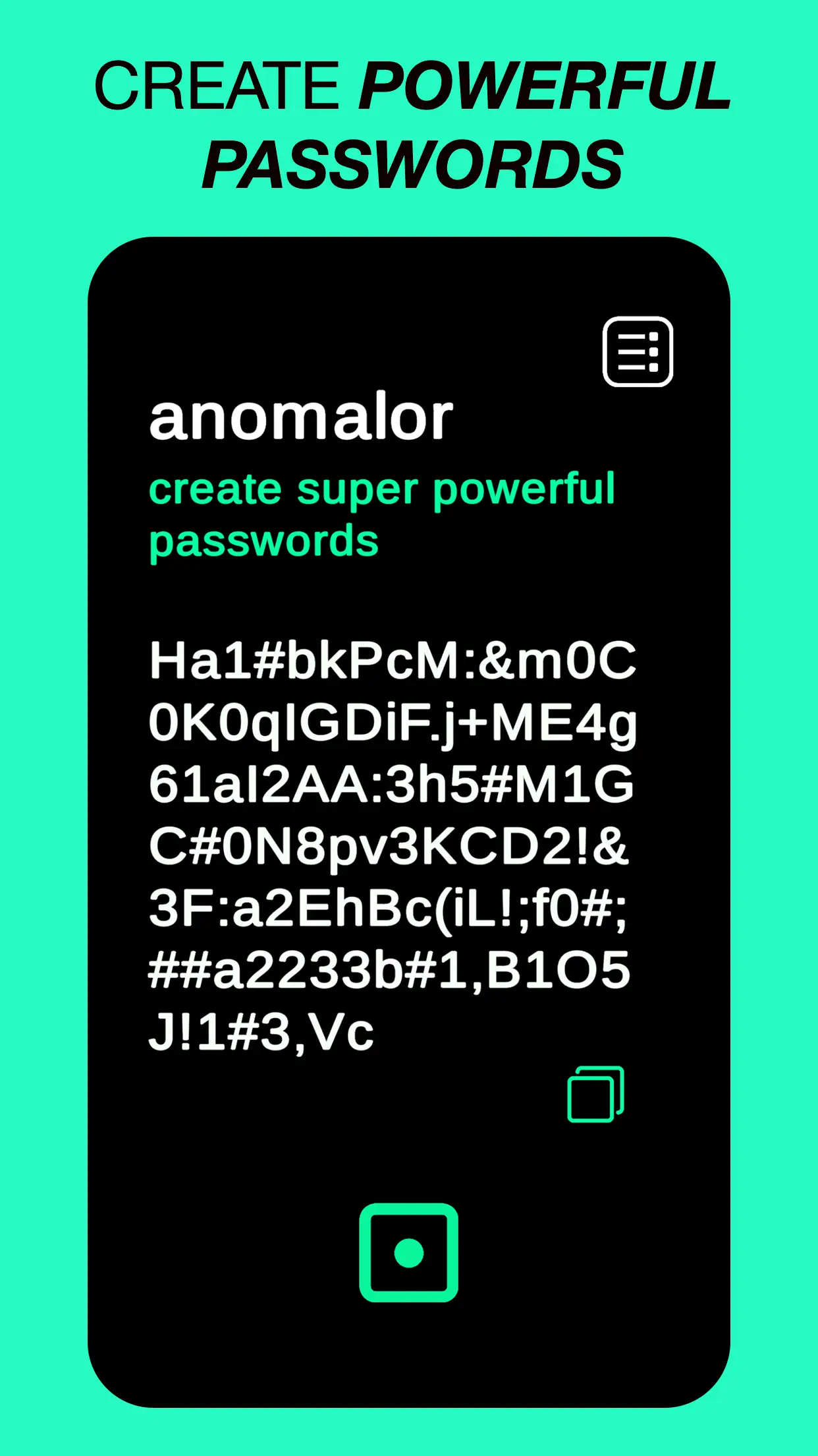 Anomalor - Password Manager 截图 2